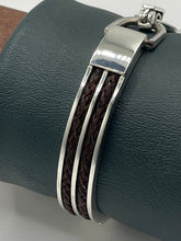 Load image into Gallery viewer, Stirrup Hinged Bracelet