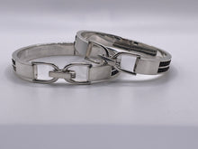 Load image into Gallery viewer, Stirrup Hinged Bracelet