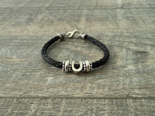 Load image into Gallery viewer, Bracelet with Horseshoe Bead and Silver Spacers