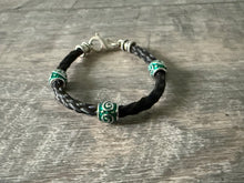 Load image into Gallery viewer, Bracelet with Three Enamel Beads