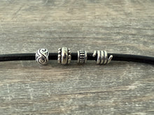 Load image into Gallery viewer, Bracelet with Silver Spacers and Horse Disk Bead