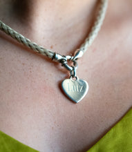 Load image into Gallery viewer, Round Braid Necklace with Heavy Spring Ring Clasp