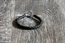 Load image into Gallery viewer, Round Braid Bracelet with Heavy Spring Ring Clasp