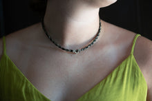 Load image into Gallery viewer, Necklace with Horseshoe and CZ beads