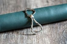 Load image into Gallery viewer, Braided Loop Keychain with Tubing