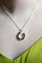 Load image into Gallery viewer, Horseshoe Pendant Small with Stones