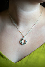 Load image into Gallery viewer, Horseshoe Pendant Small with Stones