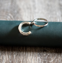 Load image into Gallery viewer, Large Horseshoe Keychain
