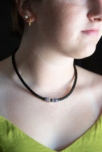 Load image into Gallery viewer, Necklace with Horseshoe and Enamel Beads