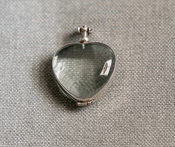 Glass Locket Pendants Customized Horsehair Jewelry PonyLocks