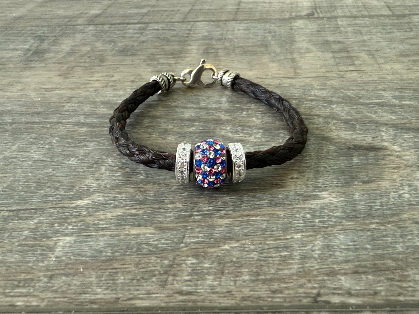 Bracelet with Bling Bead and CZ Beads