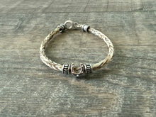 Load image into Gallery viewer, Bracelet with Horseshoe Bead and Silver Spacers
