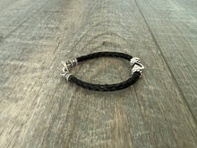 Load image into Gallery viewer, Bracelet with Horseshoe Bead and Silver Spacers
