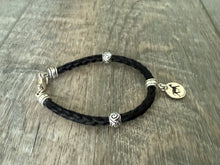 Load image into Gallery viewer, Bracelet with Silver Spacers and Horse Disk Bead
