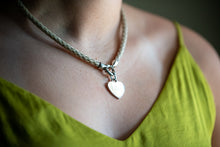 Load image into Gallery viewer, Round Braid Necklace with heavy Spring Ring Clasp
