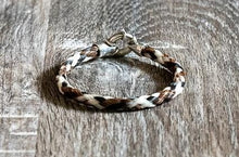 Load image into Gallery viewer, Round Braid Bracelet with Heavy Spring Ring Clasp
