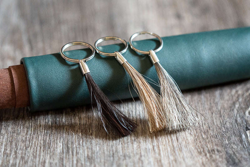 Tassel Horsehair Keychain