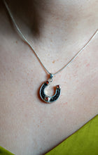 Load image into Gallery viewer, Horseshoe Pendant Small with Stones
