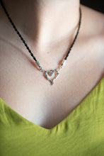 Load image into Gallery viewer, Asymmetrical Heart Necklace
