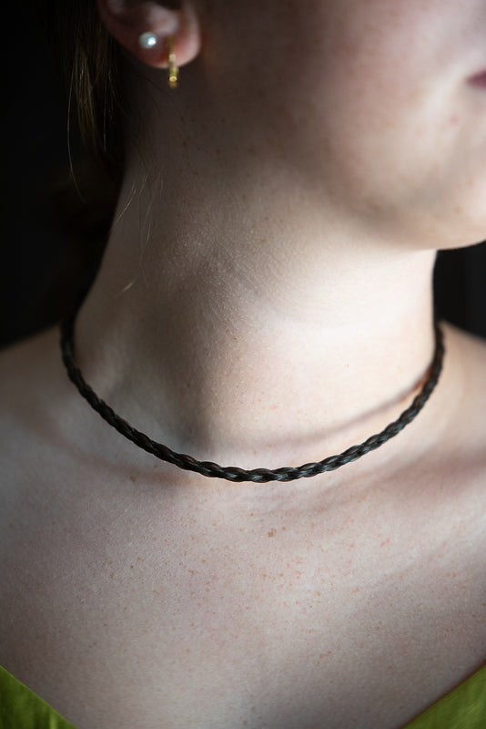 Braided Horsehair Necklace