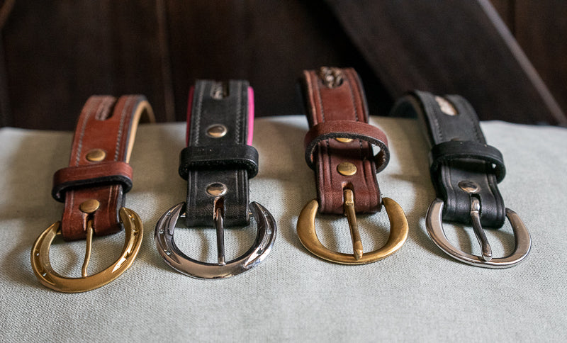 Shop Belts at PonyLocks | Custom Horsehair Jewelry & Leather
