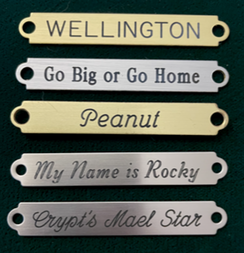 Belt Nameplates
